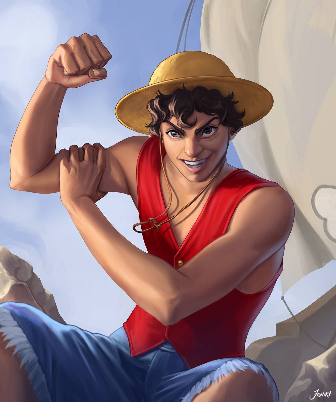 Luffy by RasooliArtworks on DeviantArt