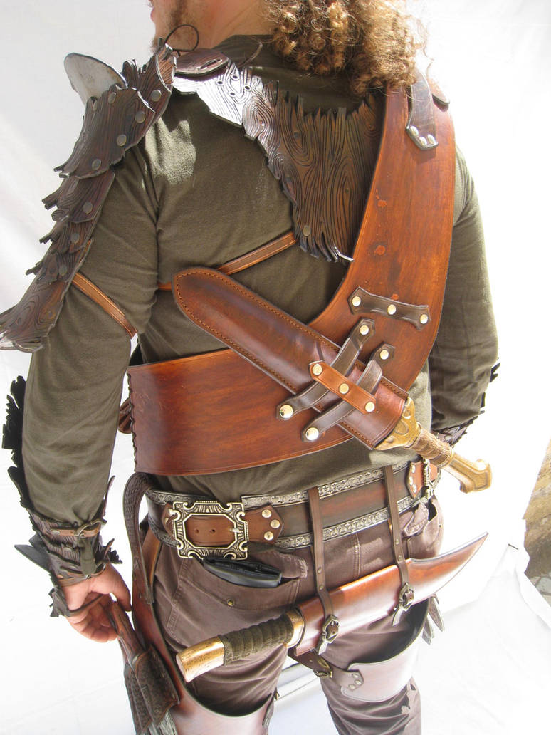Leather work 94 set 5 by HamraBDG