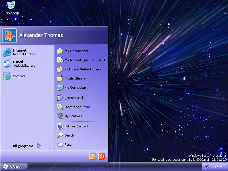 Windows Codename Burst (Build 3920) by BlackExplain333 on DeviantArt