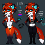 Lilith Fox [Anthro - SD Chibi Ref] [Personal]