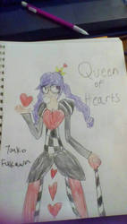 Touko Fukawa as Queen of Hearts