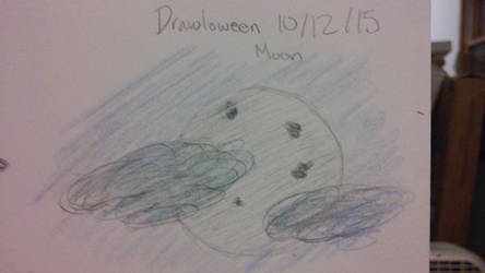 Drawloween 12 - Moon
