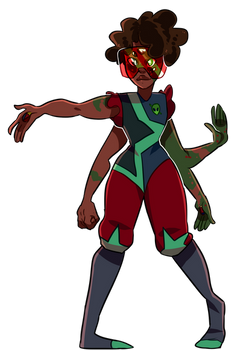 Fusion Friday | Peridot/Garnet | Speedpaint