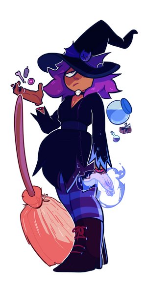 GORETOBER 15: Self-criticism :D + Witch Enid