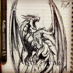 dragon sketch