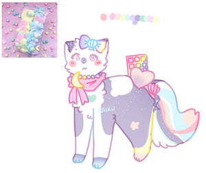 Rainbow Pastels Decoden by raikufu