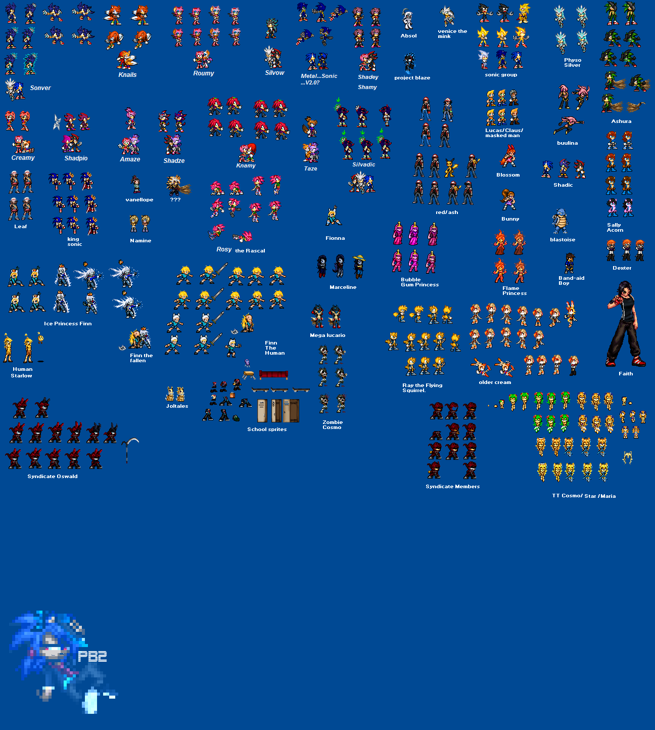 Metal Sonic Sprite Sheet (With Deliah) by Admin472 on DeviantArt