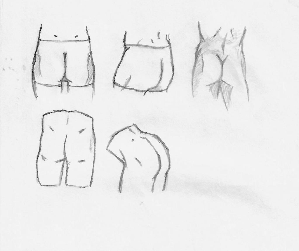 Headbutt Reference Male butt reference by DielLima on DeviantArt