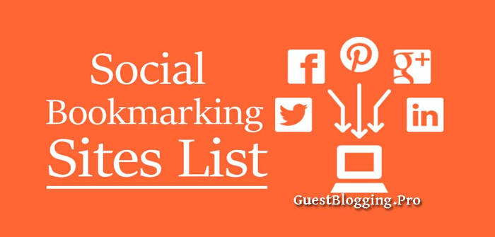 New Updated Social Bookmarking Sites List 2022