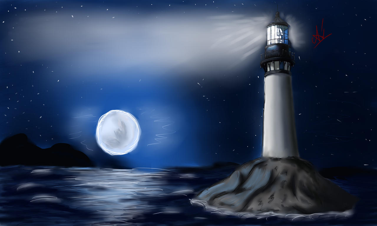 Lighthouse by yasana-art on DeviantArt