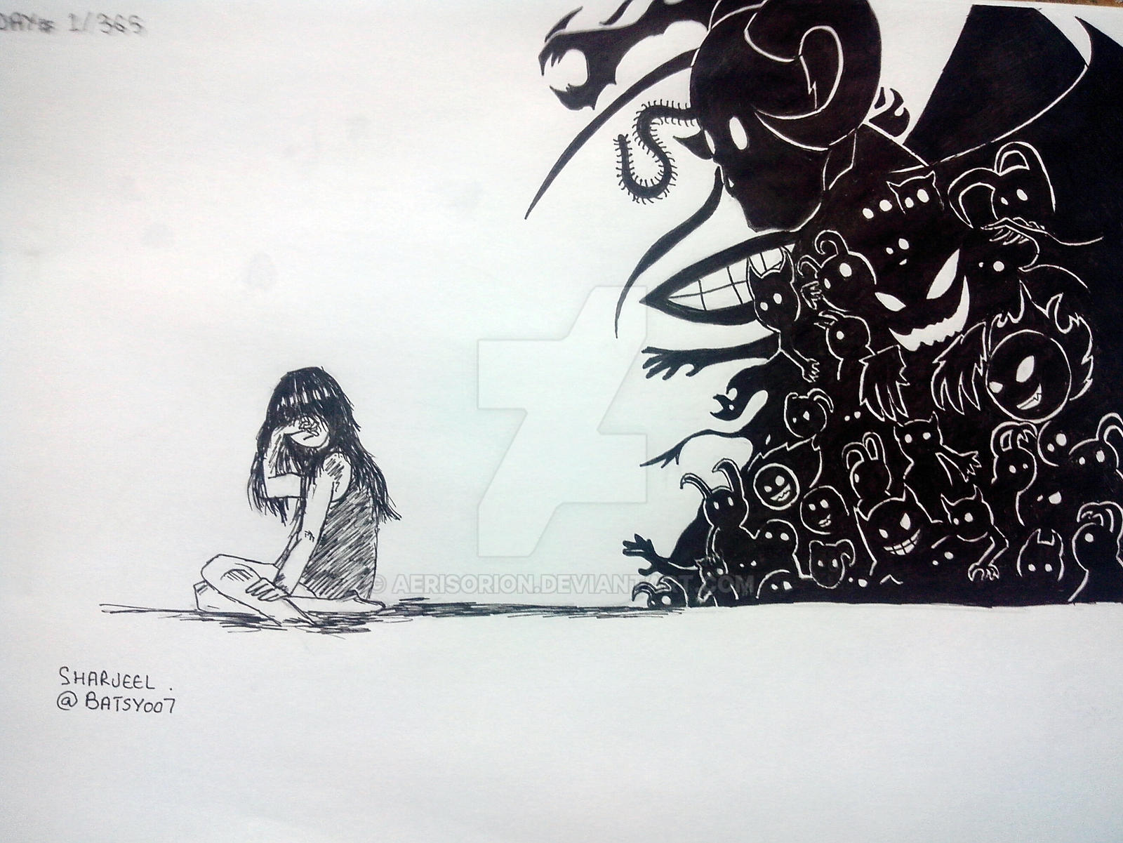 Its Where My Demons Hide 1 365 By Aerisorion On Deviantart Its Where My Demons Hide 1 365 By Aerisorion On Deviantart