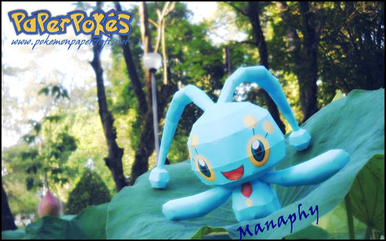Manaphy - Over the lotus
