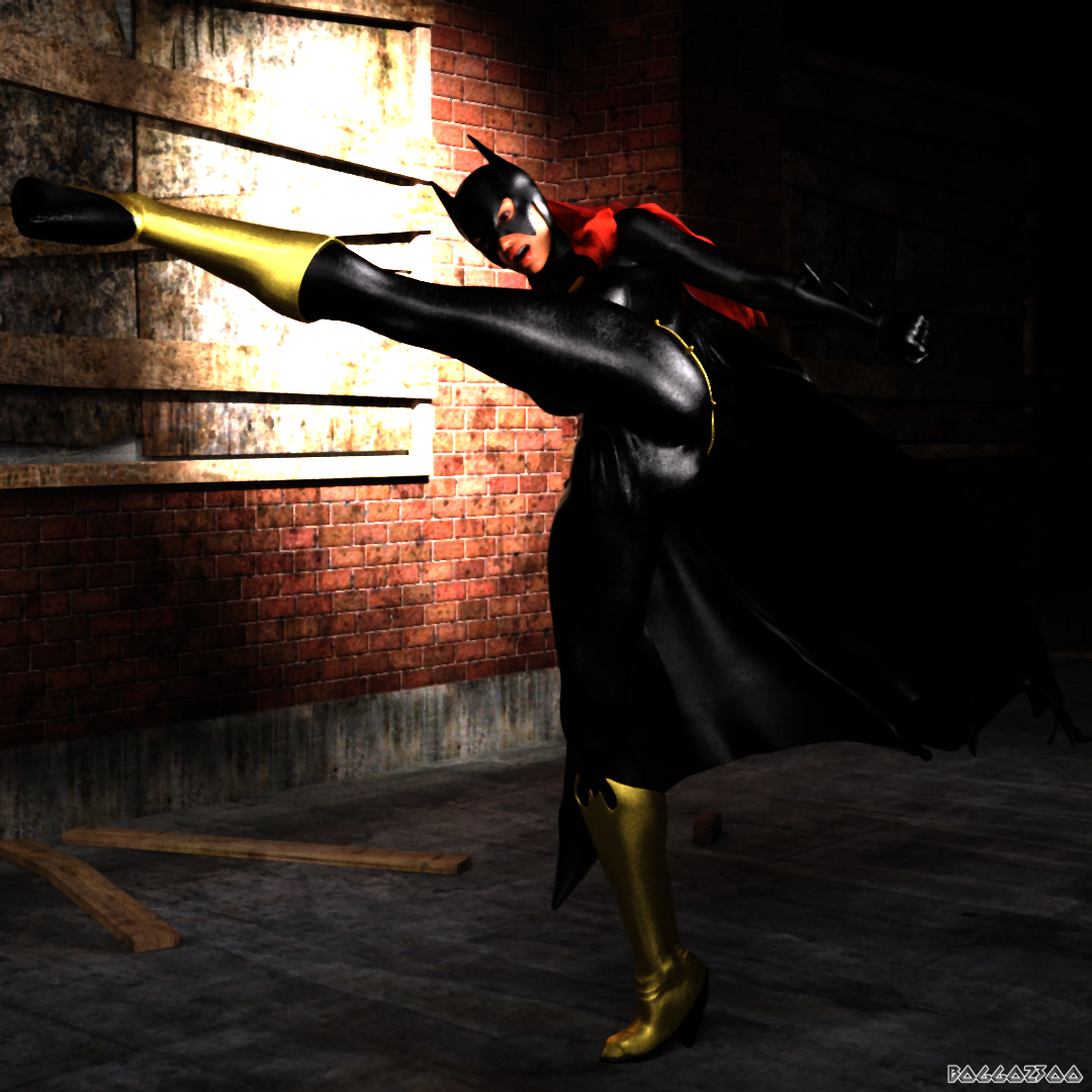 Batgirl - High Kick