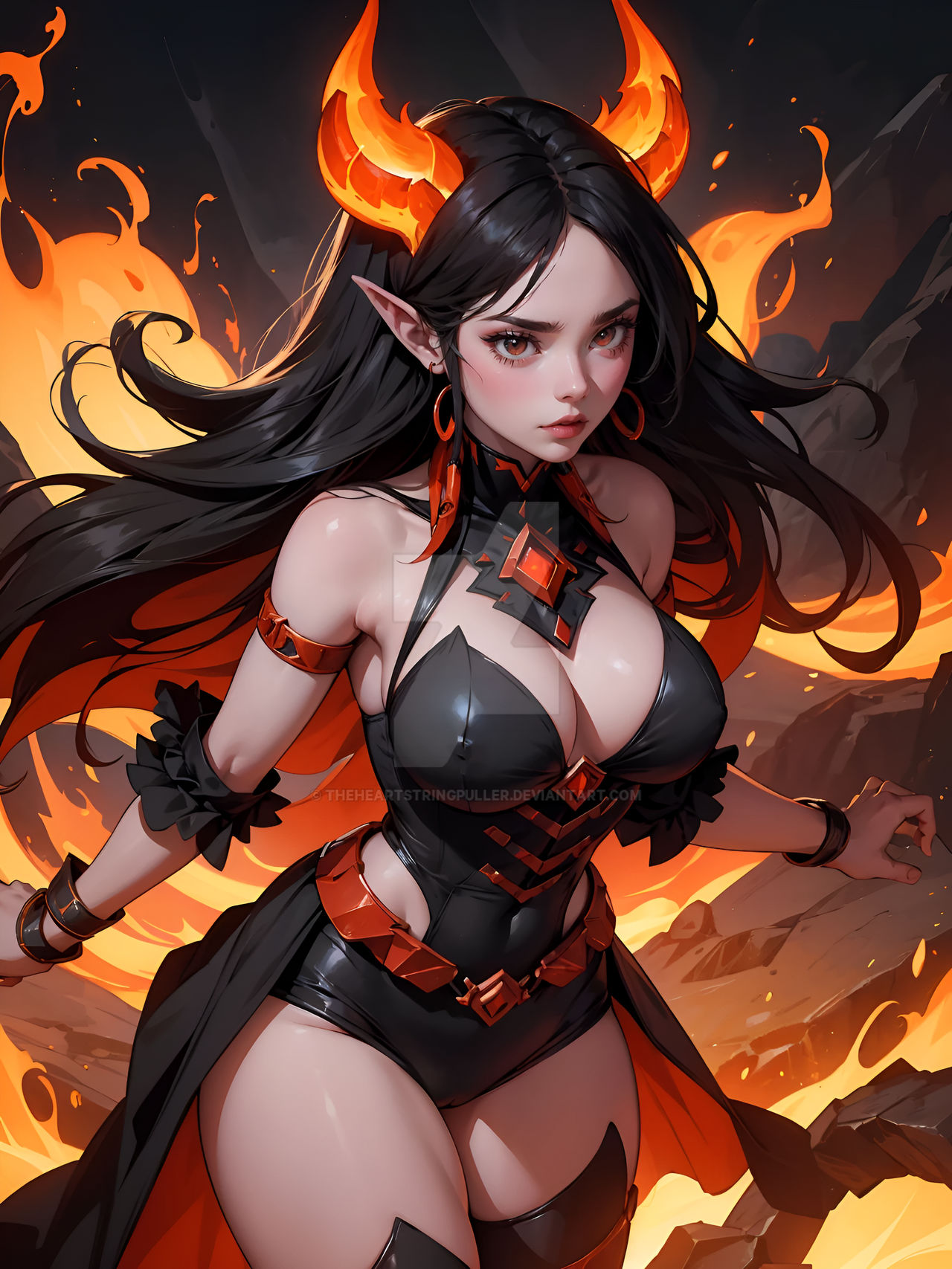 Flame, Grant Me Strenght. by TheHeartStringPuller on DeviantArt