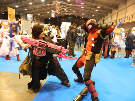 MCM Telford 2014 - Stranded Vs Deadpool