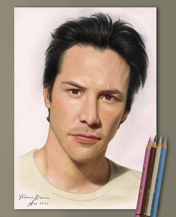 Keanu Reeves by ThelemaDreamsArt on DeviantArt
