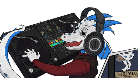Skraps the DJ Kobl - Twitch overlay comm
