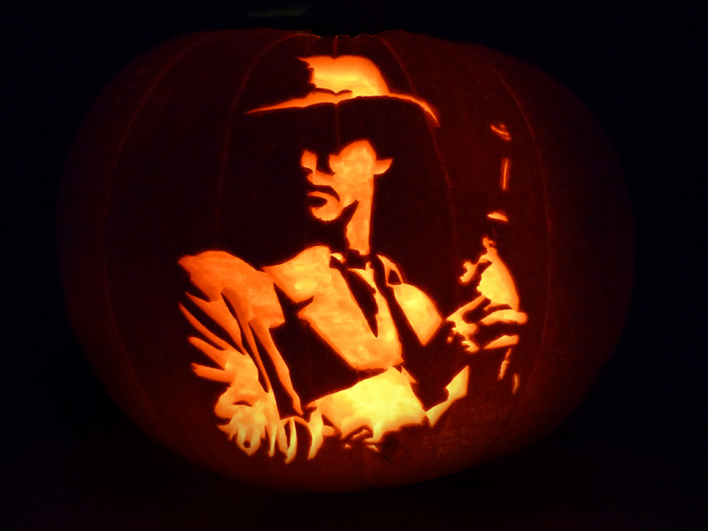 Tex Murphy Pumpkin