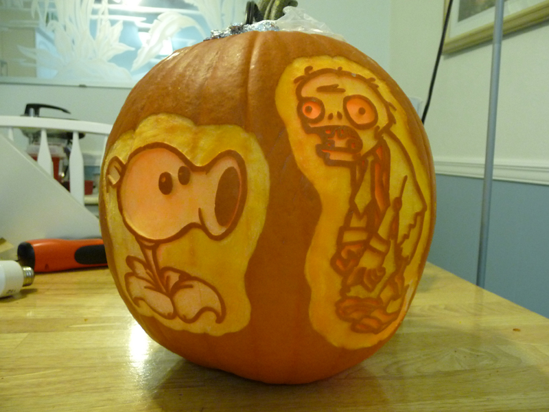 Plants vs Zombies Pumpkin 2