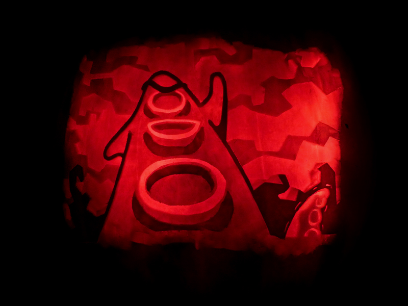 Day of the Tentacle Pumpkin