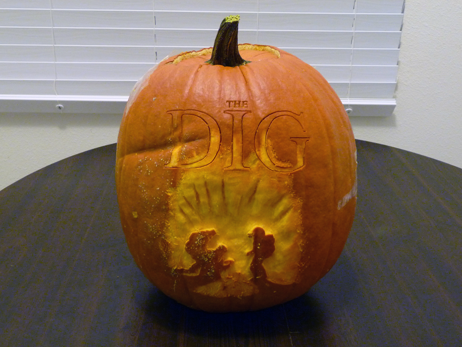 The Dig Pumpkin 2