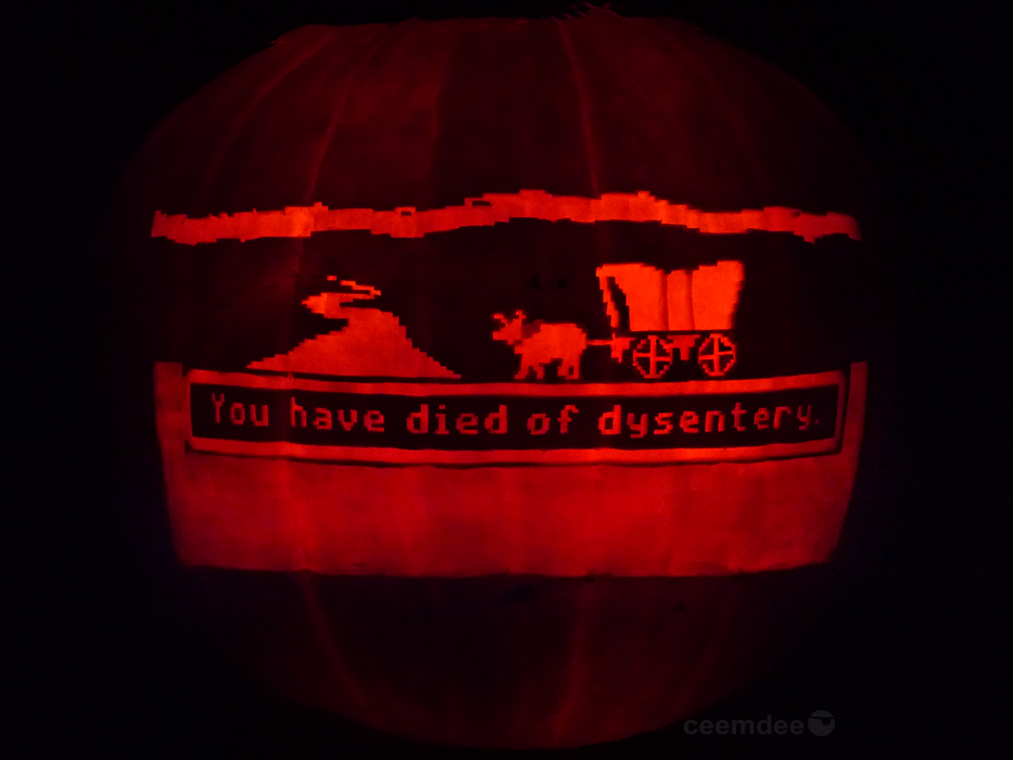Oregon Trail Pumpkin