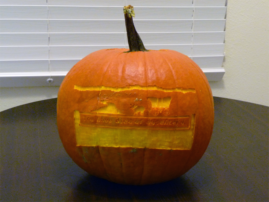 Oregon Trail Pumpkin 2