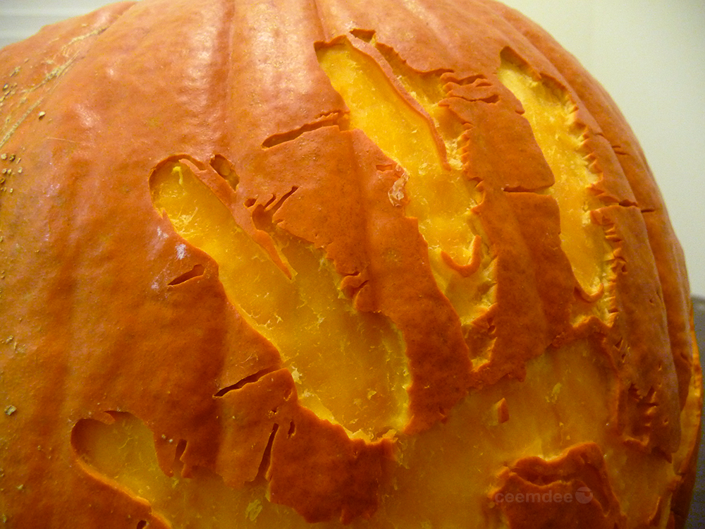 Blood Pumpkin Detail