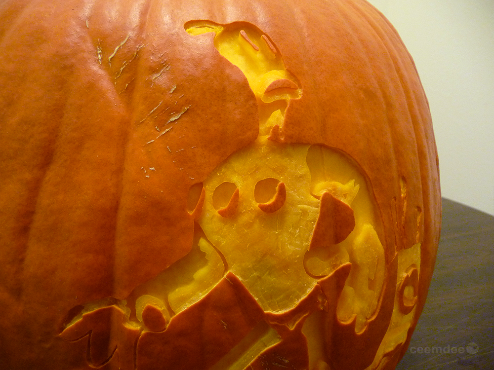 The Neverhood Pumpkin Detail