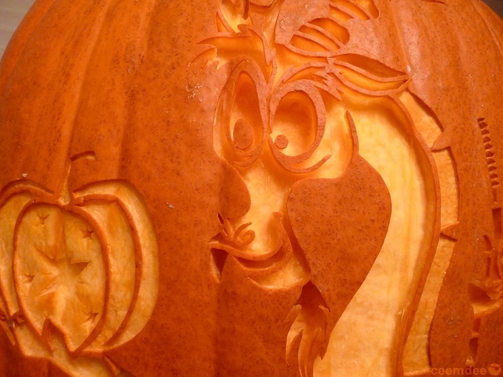 Discord Pumpkin Detail