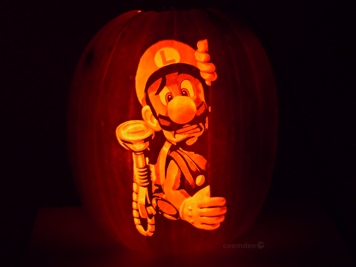 Luigi's Mansion Pumpkin