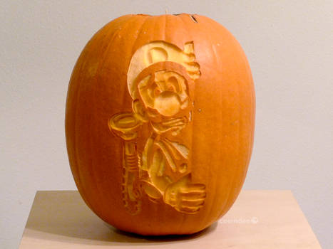 Luigi's Mansion Pumpkin 2