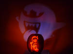 Luigi's Mansion Pumpkin Projection by ceemdee