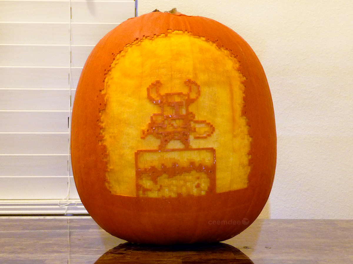 Shovel Knight Pumpkin 2