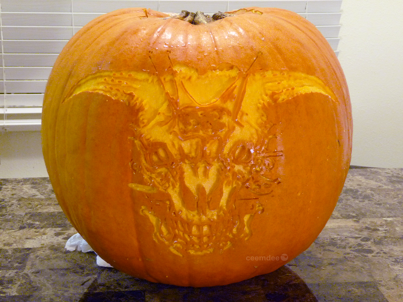 Icon of Sin Pumpkin 2