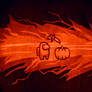 Among Us Pumpkin