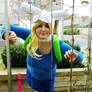 Fionna cosplay: Peek-a-Boo