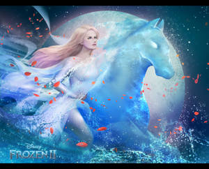 Elsa Riding Horse2