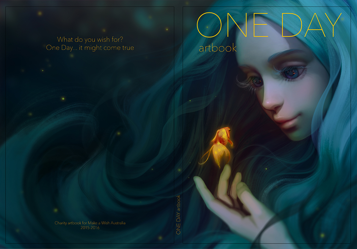 One Day Charity Artbook Cover
