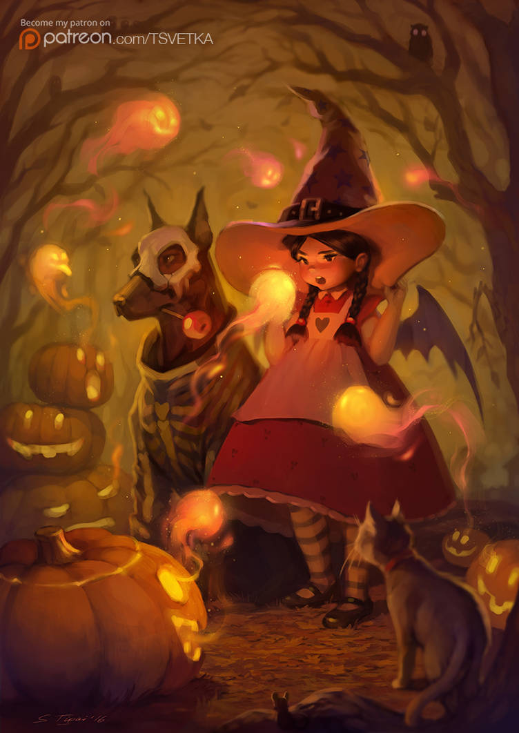 Spirits of Halloween by Tsvetka on DeviantArt