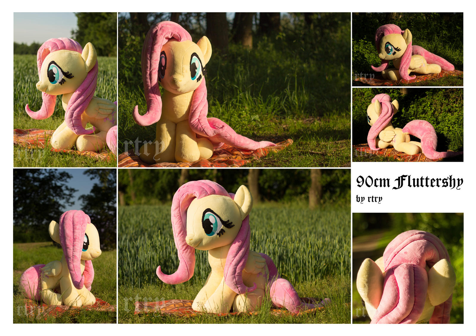 90cm (almost) lifesize Fluttershy