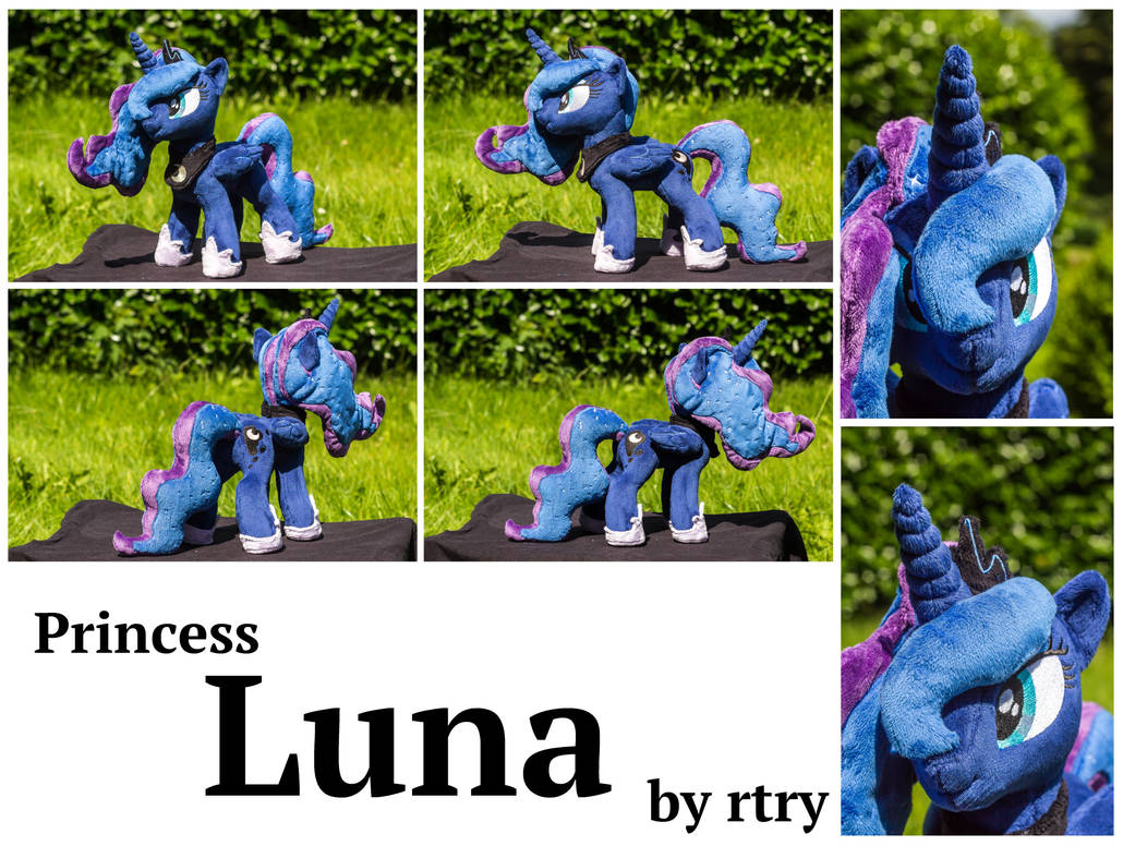 MLP Princess Luna Plush by rtry