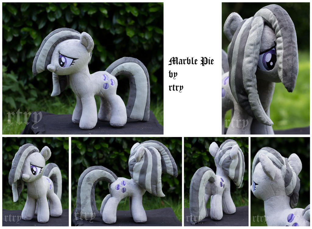 Marble Pie Plushie by rtry