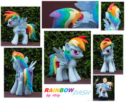 Rainbow Dash Plush figurine