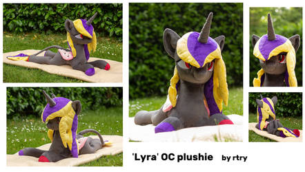 'Lyra' OC plushie
