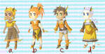 Adoptable Set 4 - Raichu OPEN by cedadopts