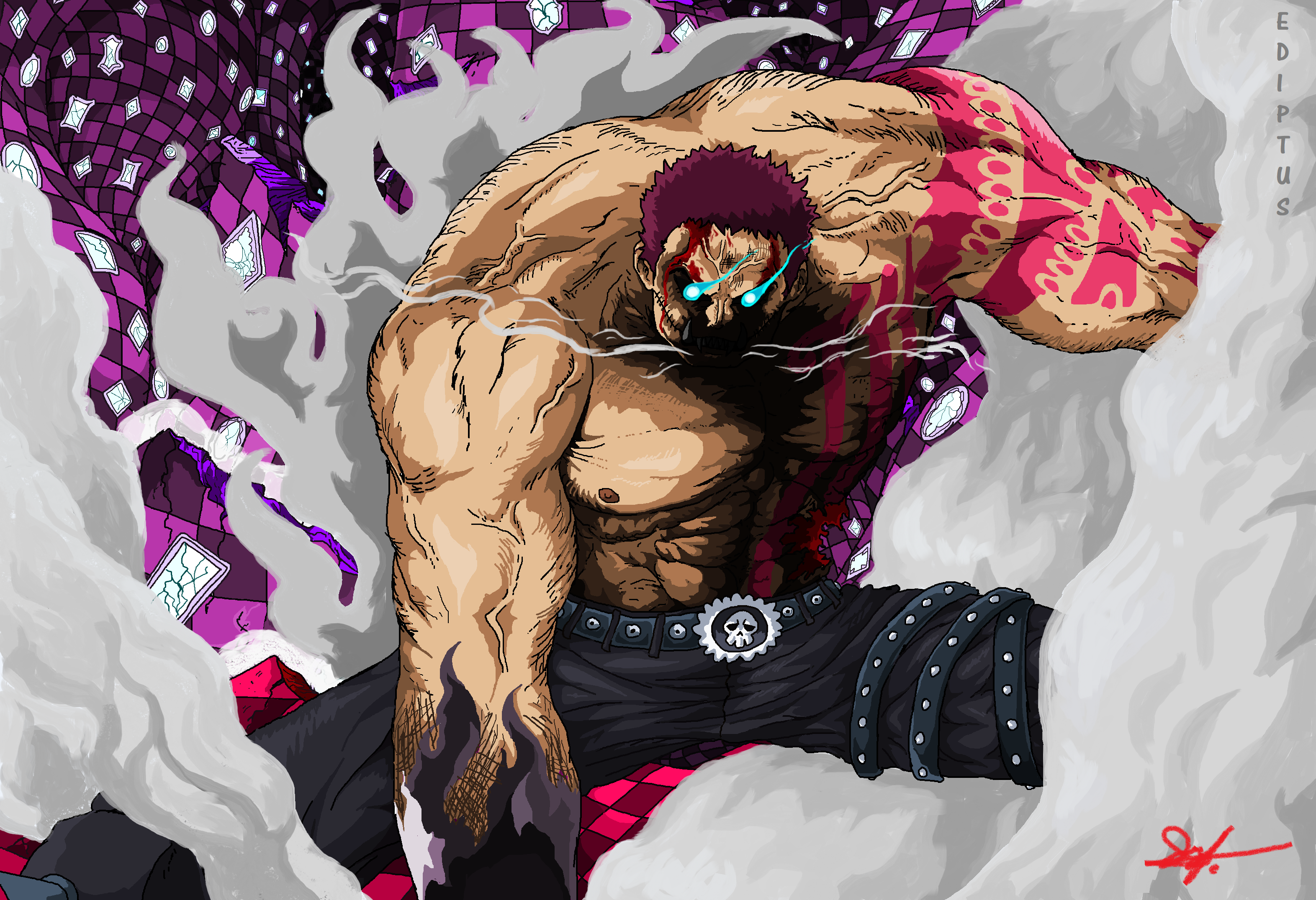 3. (One Piece - Whole Cake) Katakuri RAGE by EDIPTUS on DeviantArt
