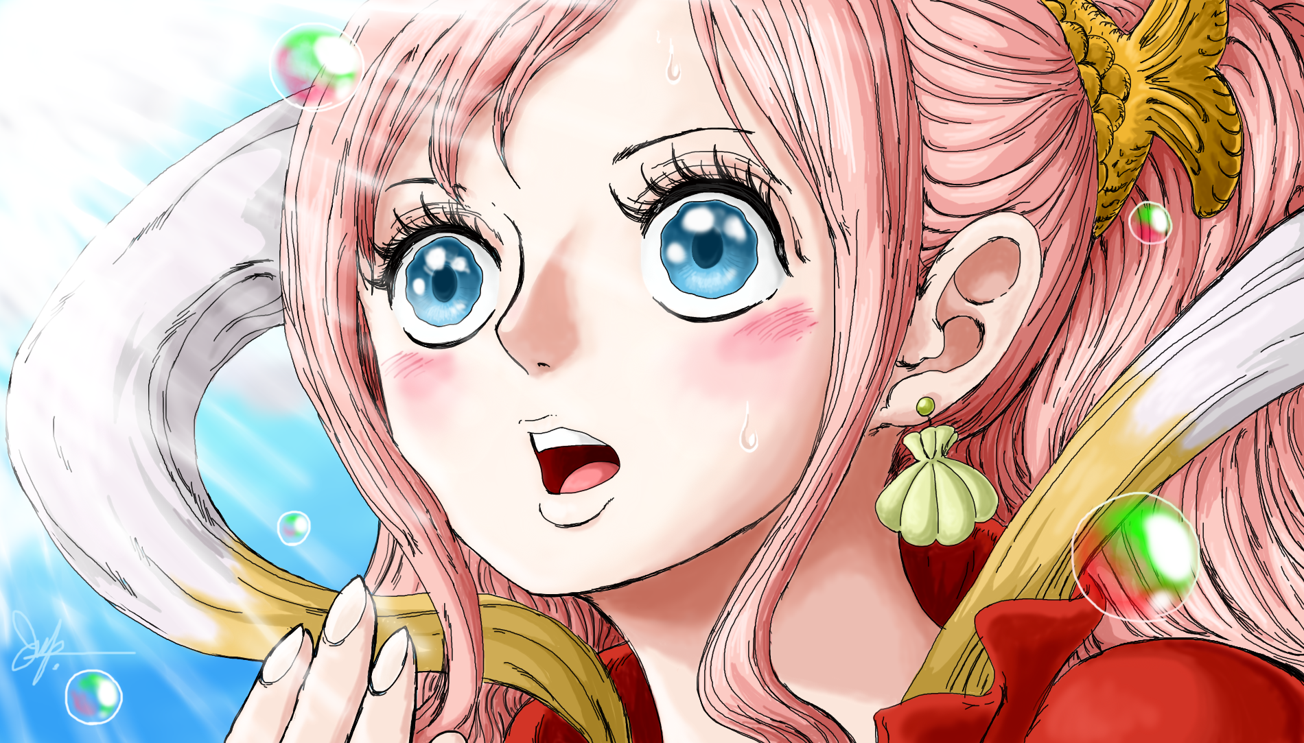 La Princesa Shirahoshi (One Piece cap 805)