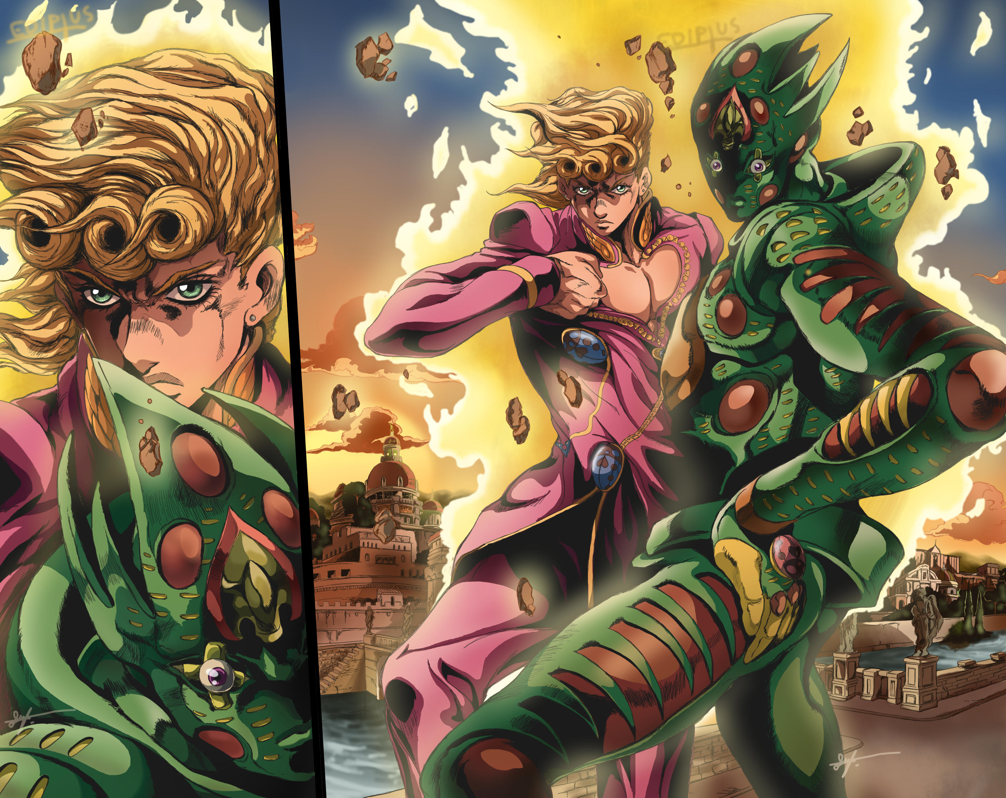 Giorno Giovana Golden Experience Requiem By Ediptus On Deviantart