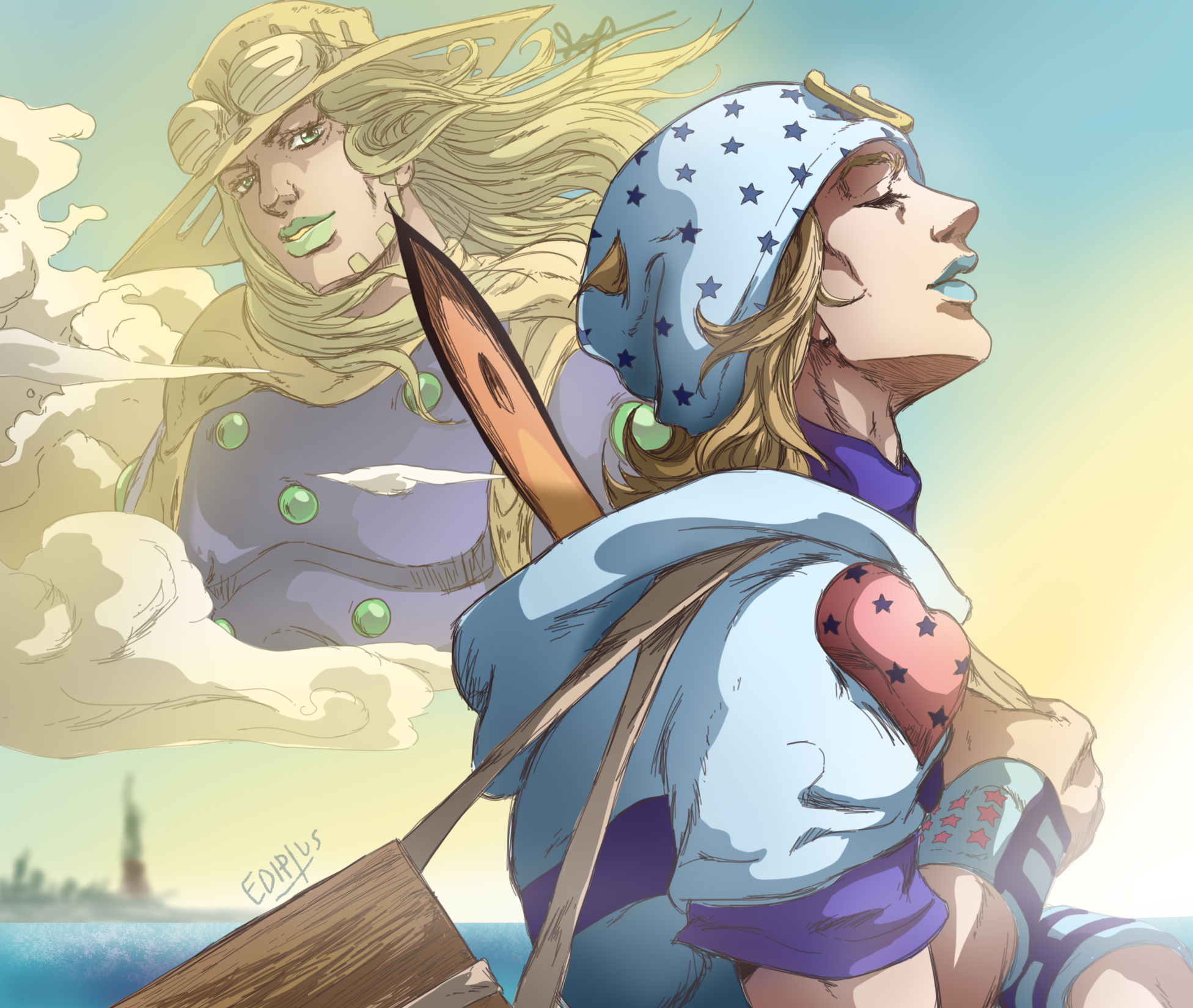 ARIGATOGYRO - JOHNNY JOESTAR 🏇 • • • Credits: - Johnny Joestar